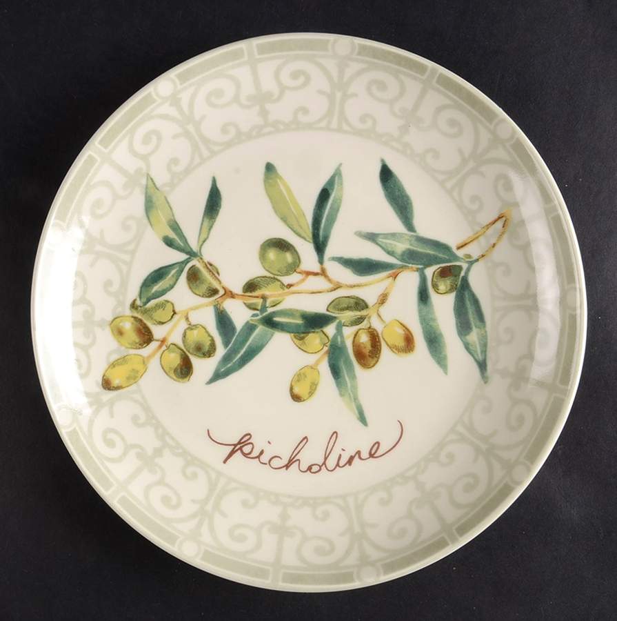 Olive Connoisseur Salad Plate by 222 Fifth (PTS)-1