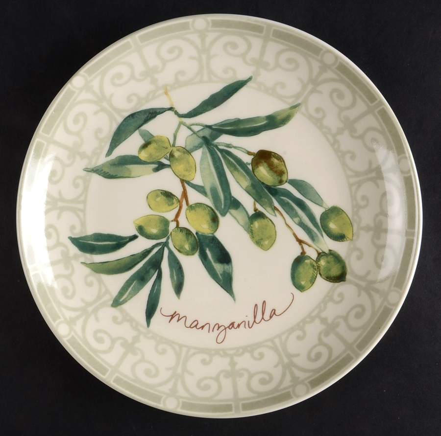 Olive Connoisseur Salad Plate by 222 Fifth (PTS)-1