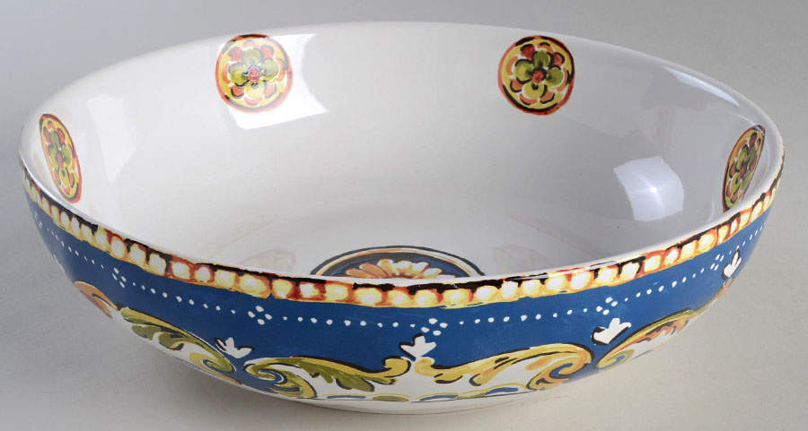Oberon 11" Round Serving Bowl by 222 Fifth (PTS)-1
