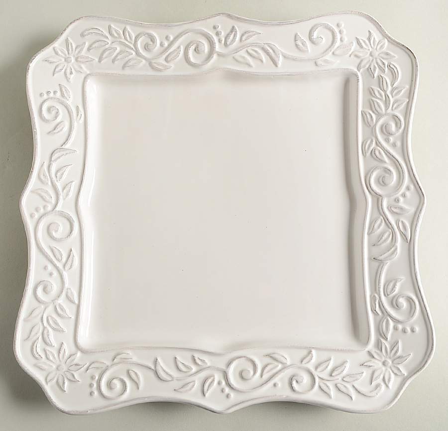 Marselle Square Dinner Plate by American Atelier-1