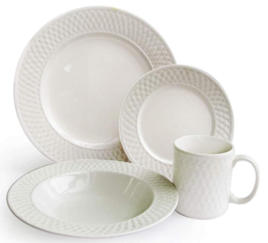 Weave Dinner Plate by American Atelier-1
