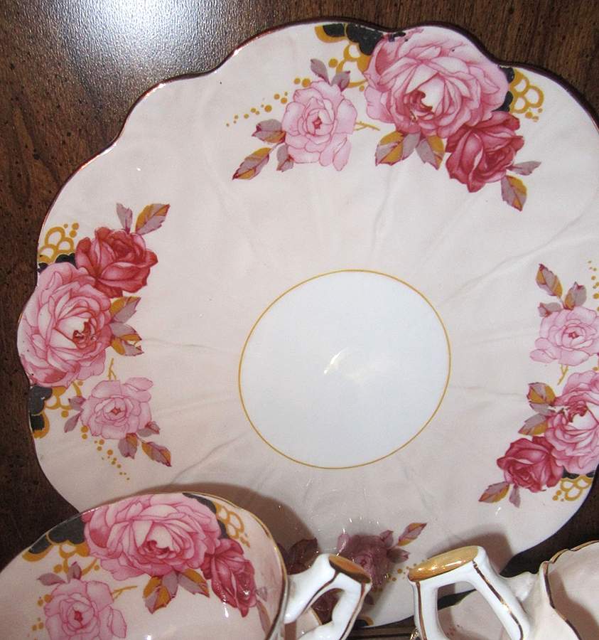 4949-7 Cake Plate by John  Aynsley & Sons-1
