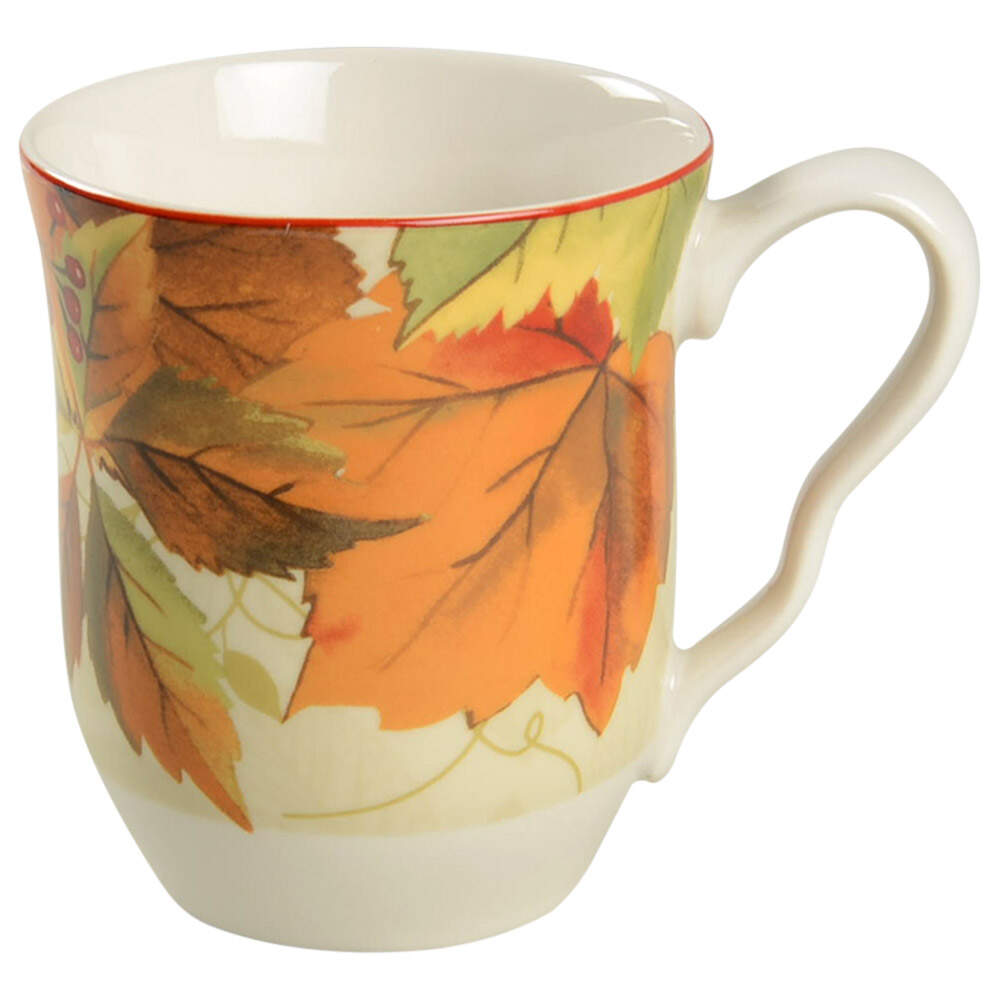 Harvest Festival Cream Mug by 222 Fifth (PTS)-1