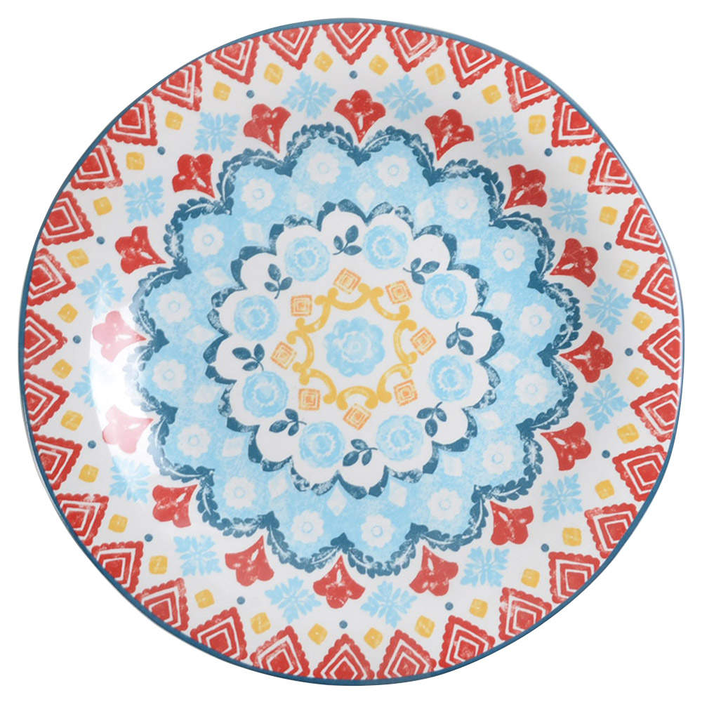 Tavira Blue Dinner Plate by 222 Fifth (PTS)-1