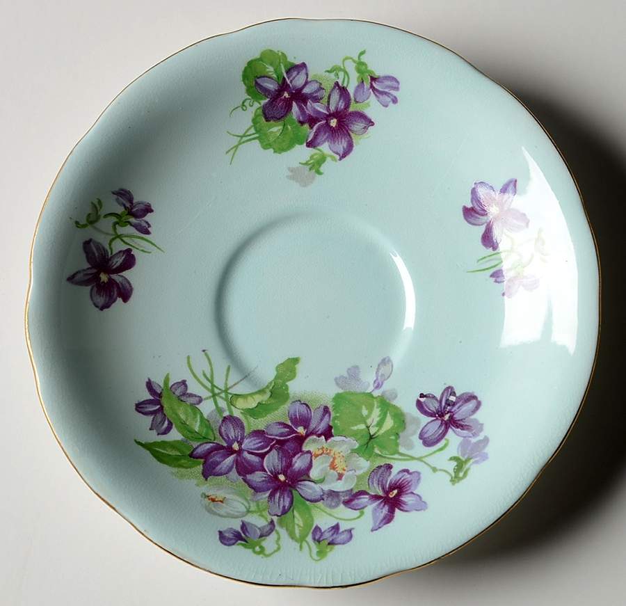 C435-1 Saucer by John  Aynsley & Sons-1