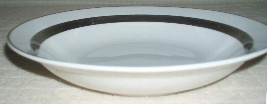 Andante Charcoal Coupe Soup Bowl by Amcrest-1