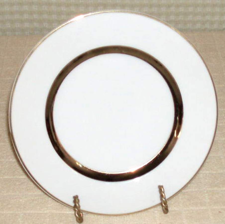 Andante Charcoal Bread & Butter Plate by Amcrest-1