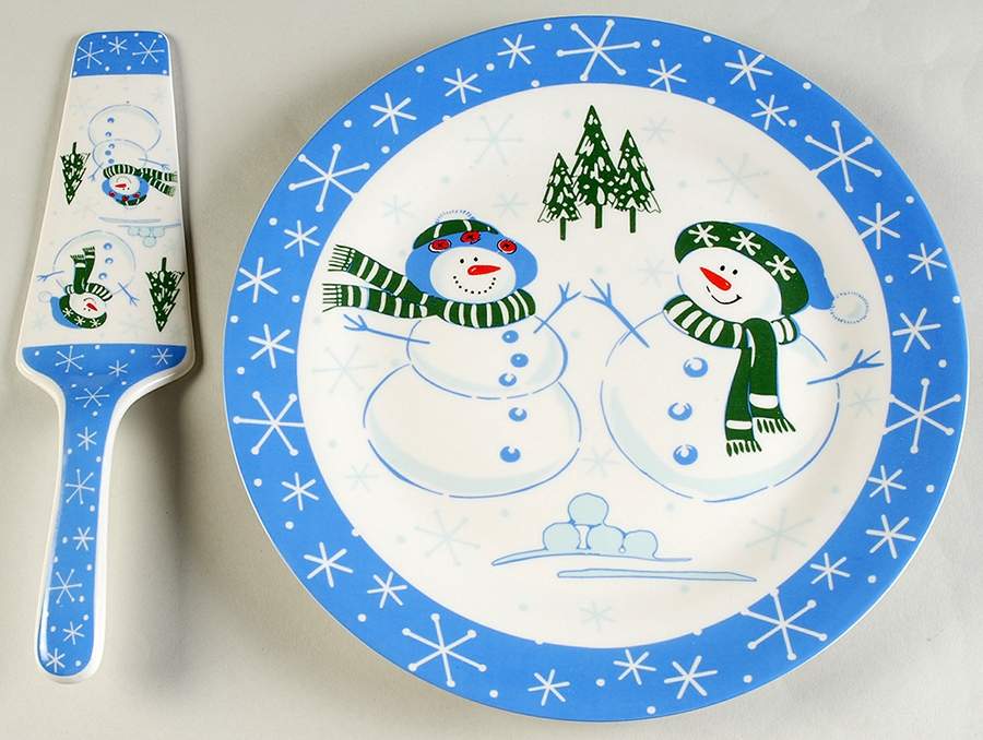 AOI31 Cake Plate and Server (Boxed Set) by Alco-1