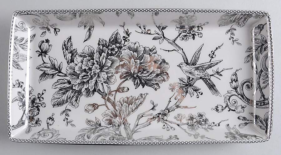 Adelaide Electroplate 13" Rectangular Serving Platter by 222 Fifth (PTS)-1