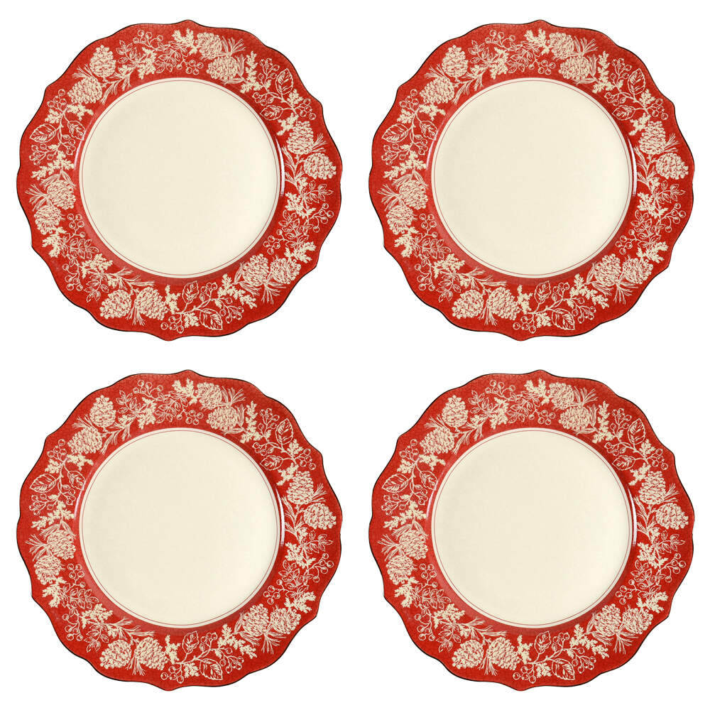 Andover Dinner Plate - Set of 4 by 222 Fifth (PTS)-1
