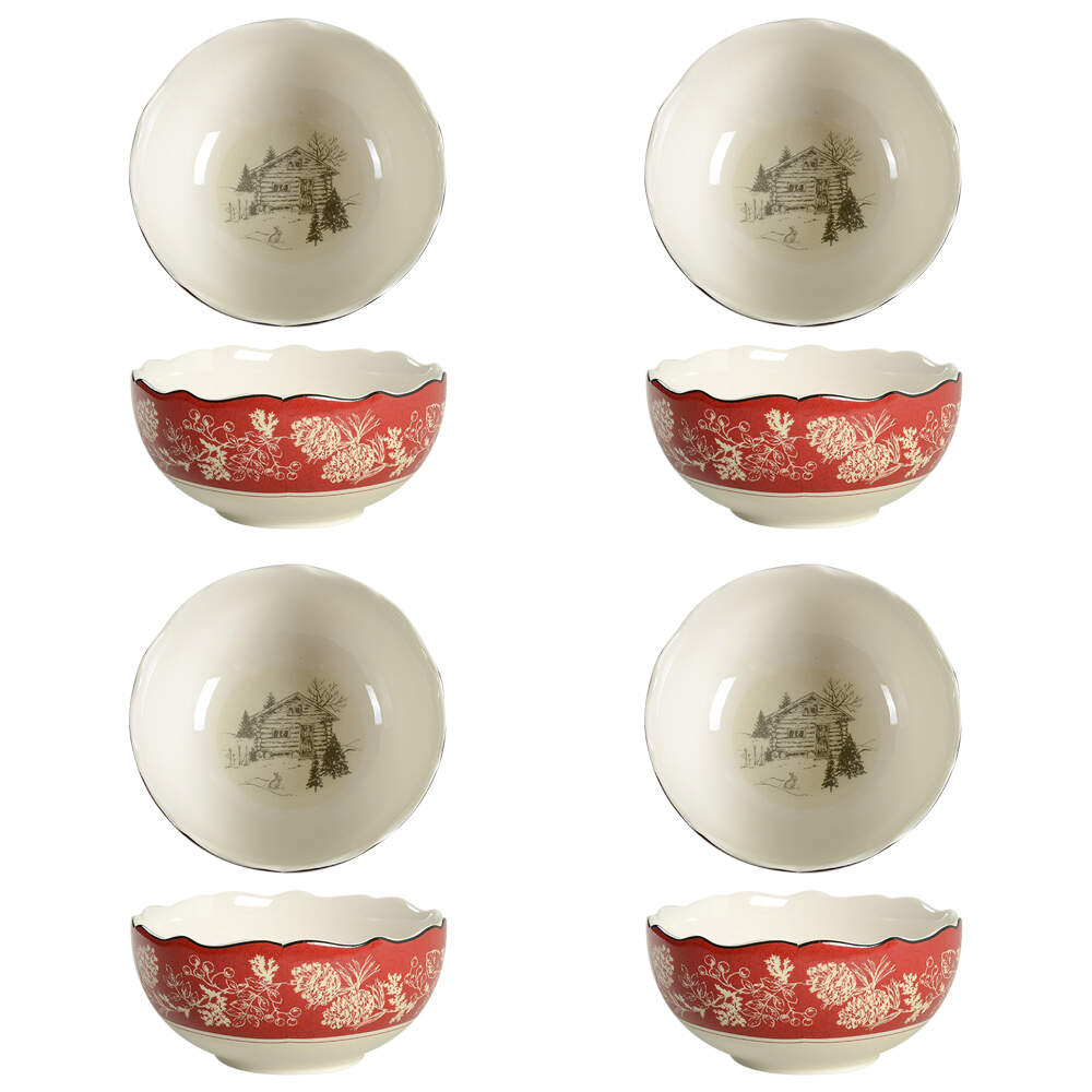 Andover Soup/Cereal Bowl - Set of 4 by 222 Fifth (PTS)-1