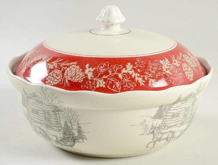 Andover Round Covered Vegetable by 222 Fifth (PTS)-1
