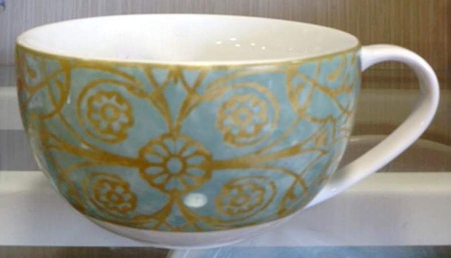 Pilar Mint Soup Mug by 222 Fifth (PTS)-1