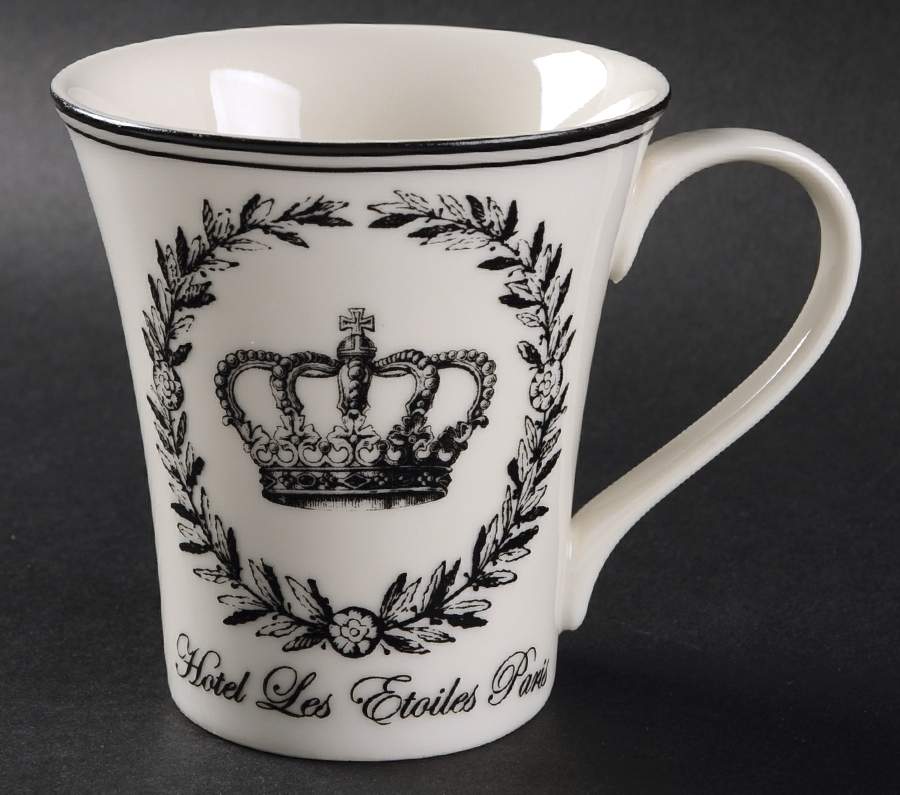 Les Etoliles Crown Cream Mug by 222 Fifth (PTS)-1