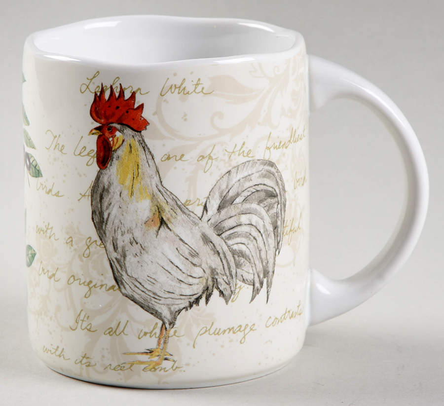 Rooster Journal Mug by 222 Fifth (PTS)-1