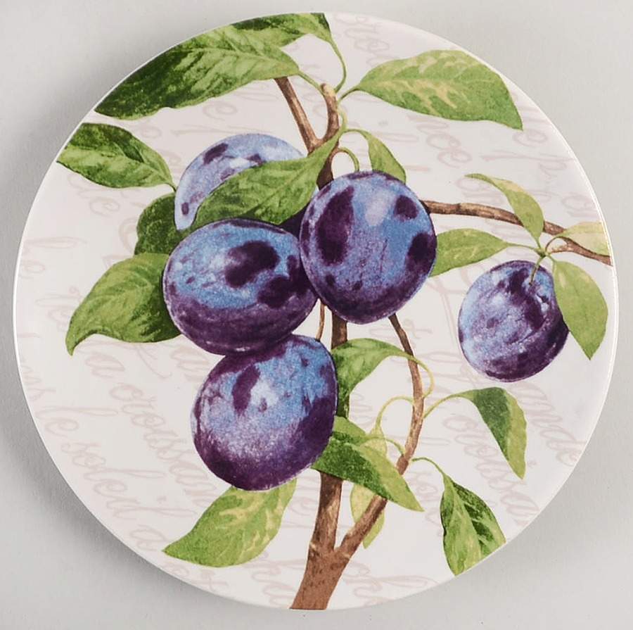 Fruit Market Bread & Butter Plate by 222 Fifth (PTS)-1