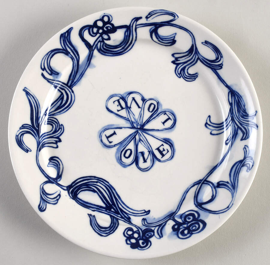 Jardin des Plantes Salad Plate by Anthropologie-1