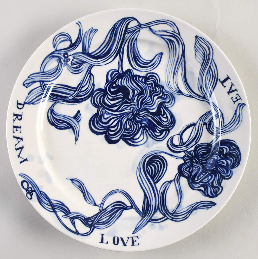 Jardin des Plantes Dinner Plate by Anthropologie-1
