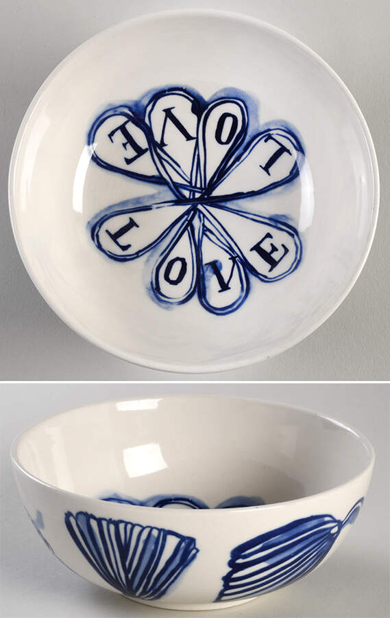 Jardin des Plantes Coupe Cereal Bowl by Anthropologie-1