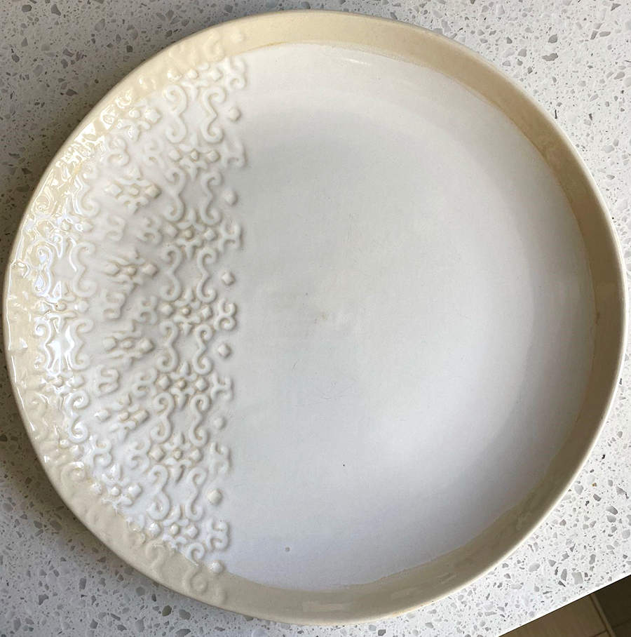 Blooming Lace Dinner Plate by Anthropologie-1