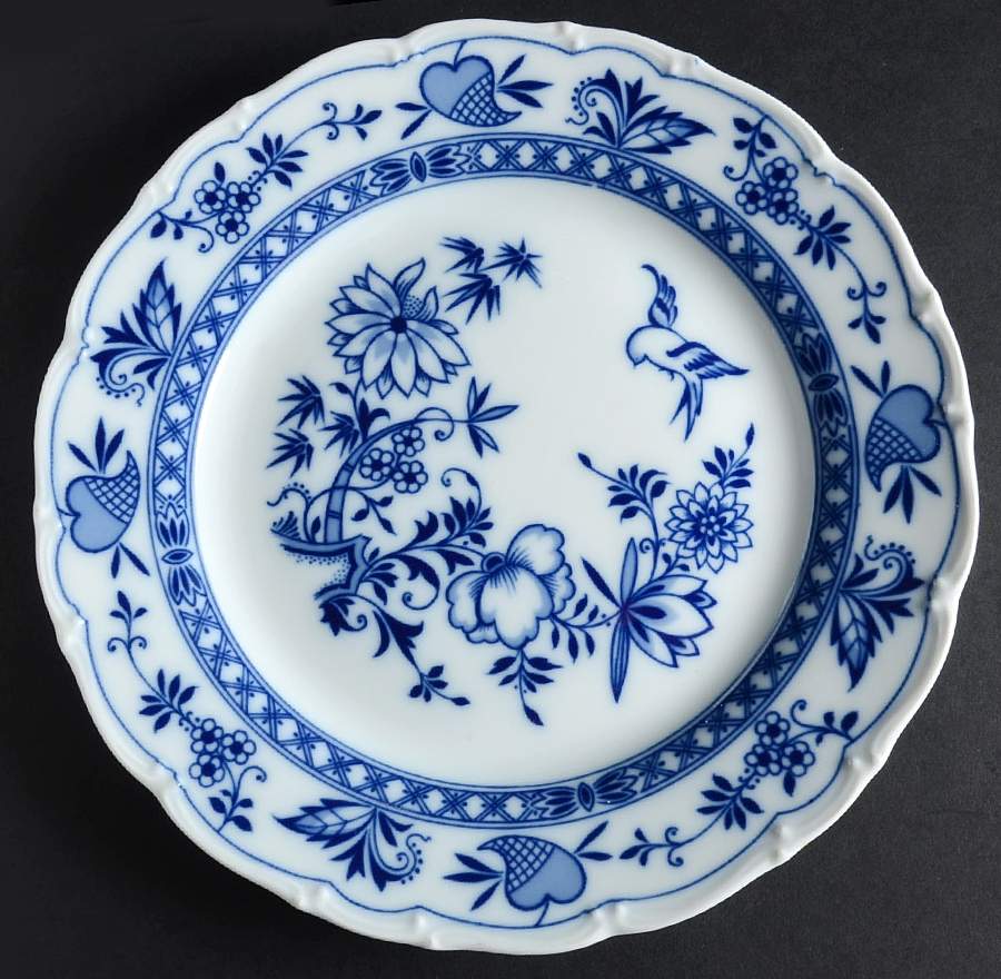Blue Onion Dinner Plate by Altrohlau-1