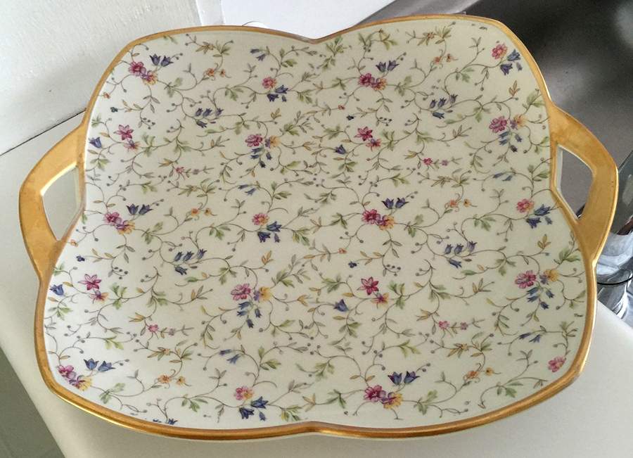936 Handled Cake Plate by Alka-1