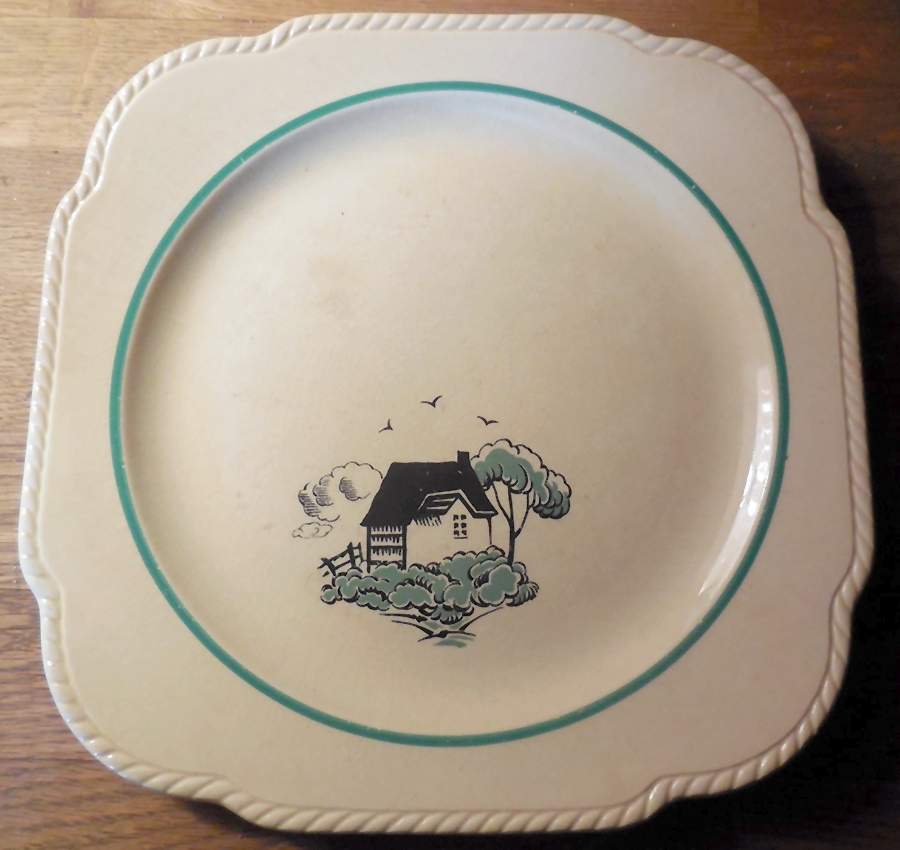 ACW18 Square Salad Plate by American Chinaware-1