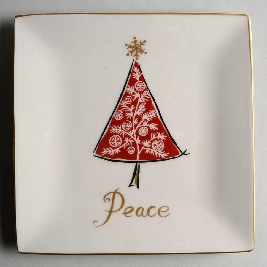 Natala Square Salad/Dessert Plate by 222 Fifth (PTS)-1