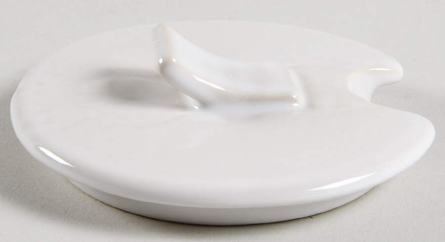 Old Havana White Lid for Sugar Bowl by Anthropologie-1