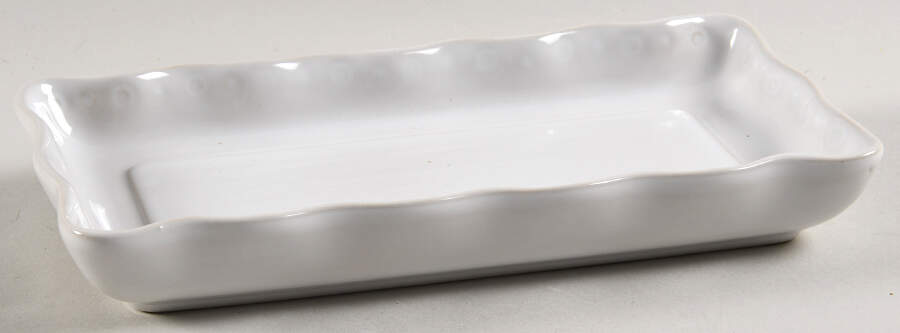 Old Havana White 1/4 Lb Butter No Lid by Anthropologie-1