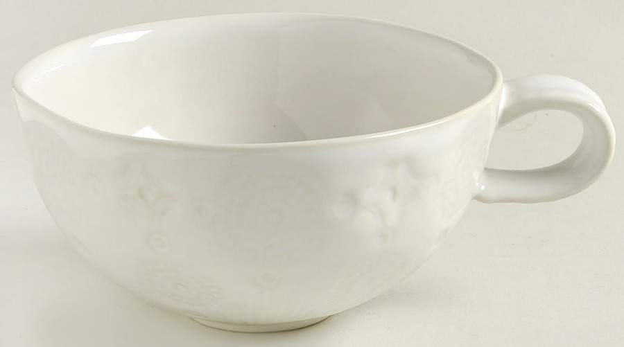 Old Havana White Mug by Anthropologie-1