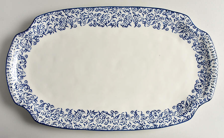 Attingham 18" Rectangular Serving Platter by Anthropologie-1