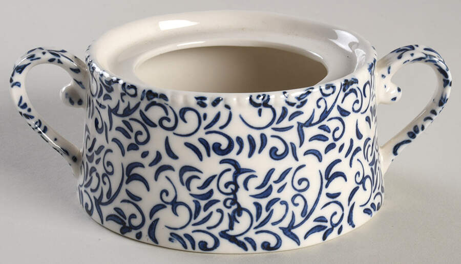 Attingham Sugar Bowl No Lid by Anthropologie-1
