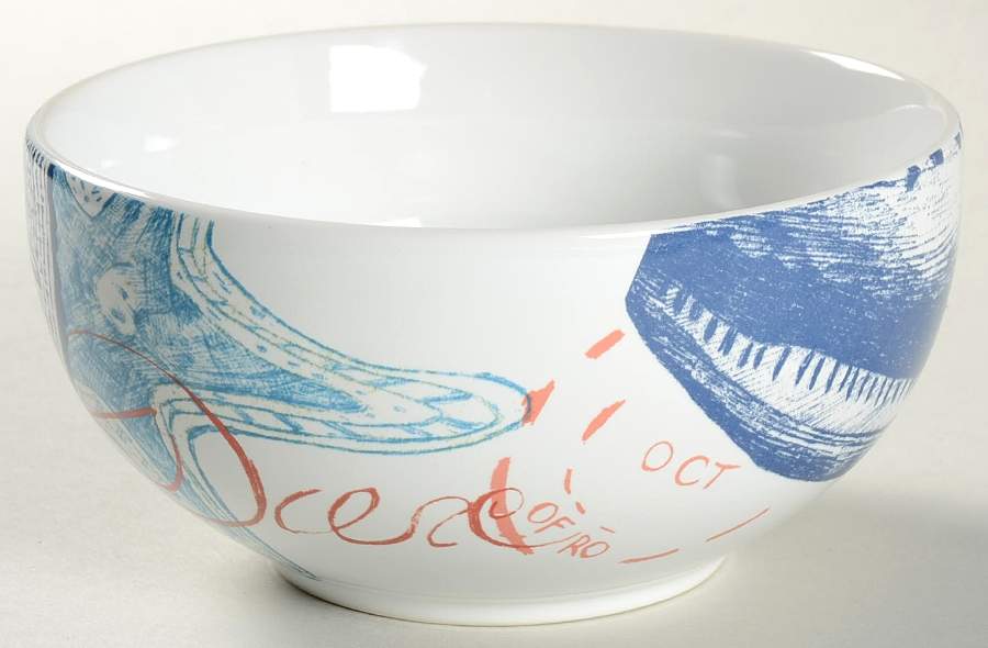 Oceana Coral (Shells) Soup/Cereal Bowl by 222 Fifth (PTS)-1