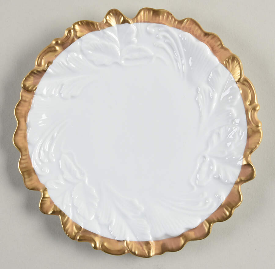 Anna's Golden Patina Salad Plate by Anna Weatherley-1