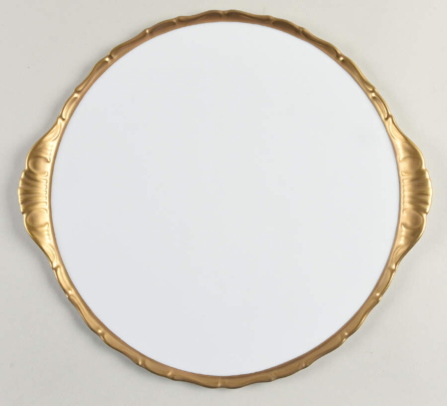 Anna's Golden Patina Handled Cake Plate by Anna Weatherley-1