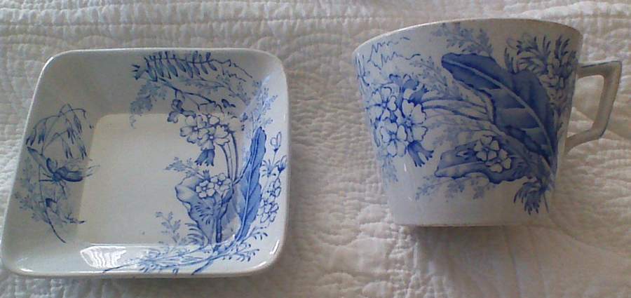 Victoria Blue Flat Cup by Ashworth Bros-1