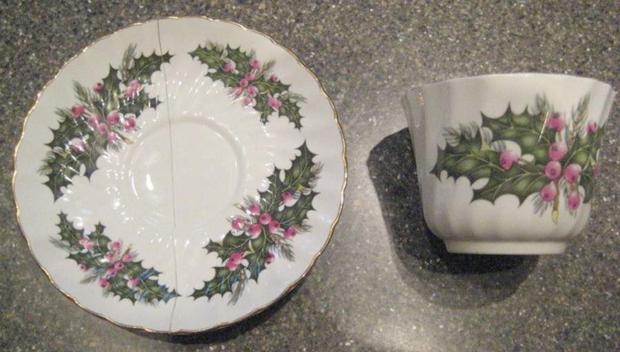 ANX16 Footed Cup & Saucer Set by Allyn Nelson-1