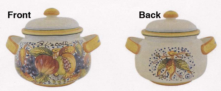 Fruit Biscotti Jar & Lid by Abbiamo Tutto-1