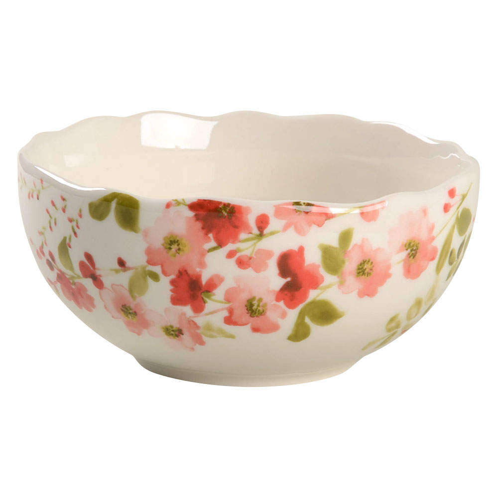 Belicia Red Soup/Cereal Bowl by 222 Fifth (PTS)-1