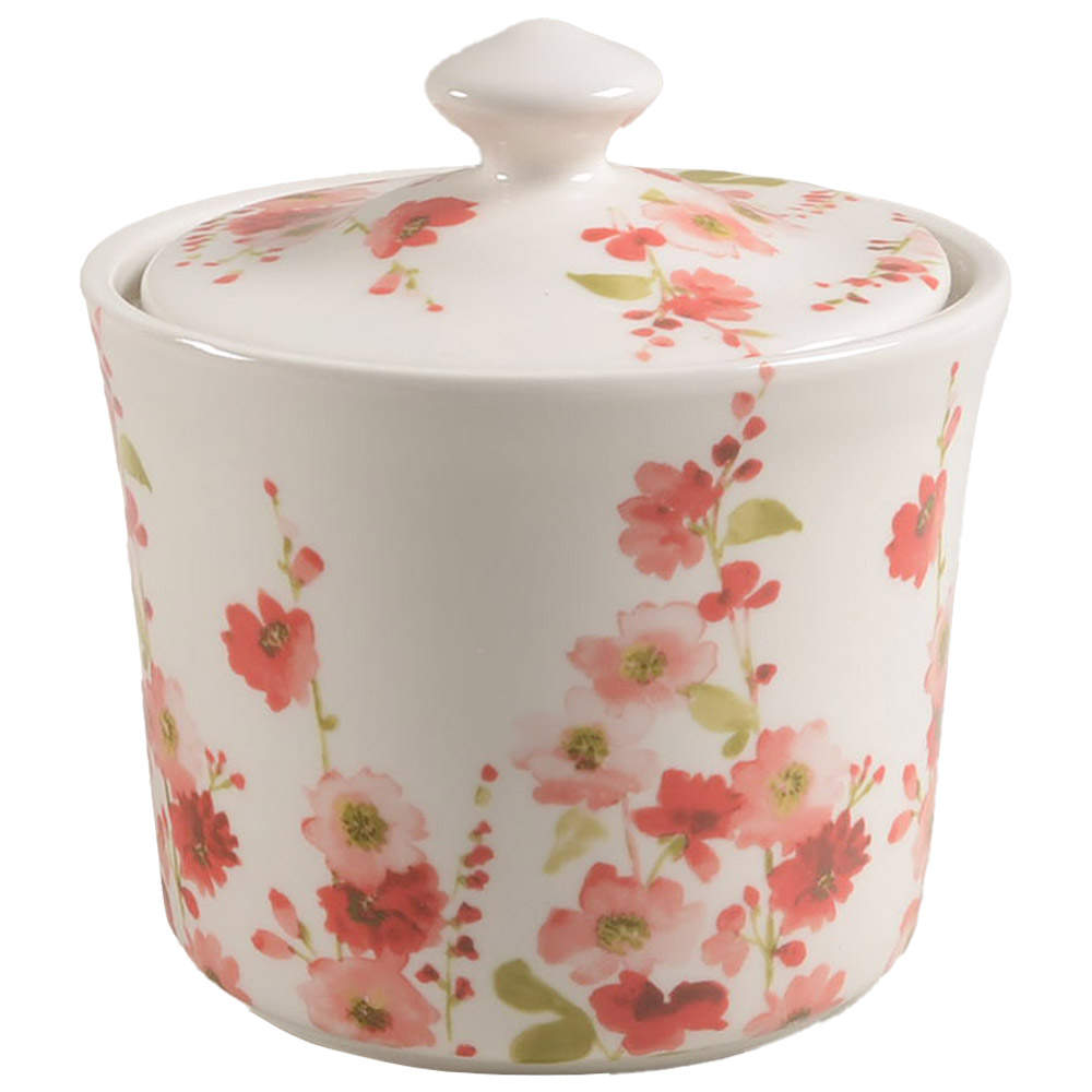 Belicia Red Small Canister & Lid by 222 Fifth (PTS)-1