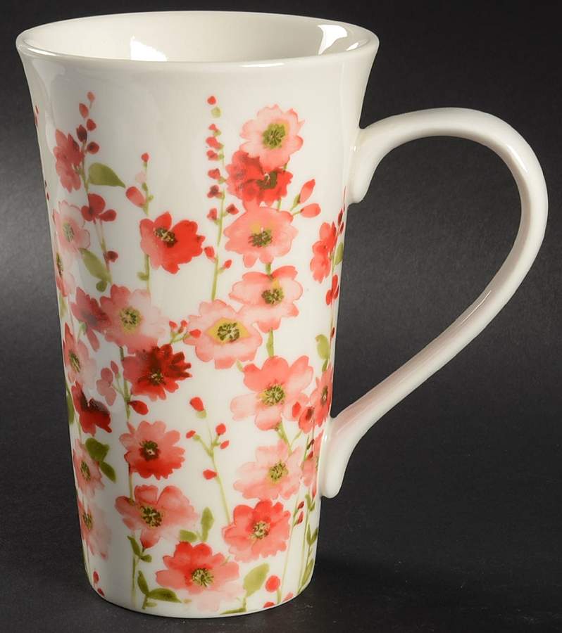 Belicia Red Latte Mug by 222 Fifth (PTS)-1