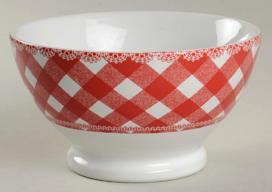 Home Cupboard Red Soup/Cereal Bowl by 222 Fifth (PTS)-1