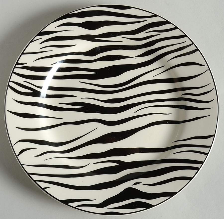 Safari Salad Plate by American Atelier-1