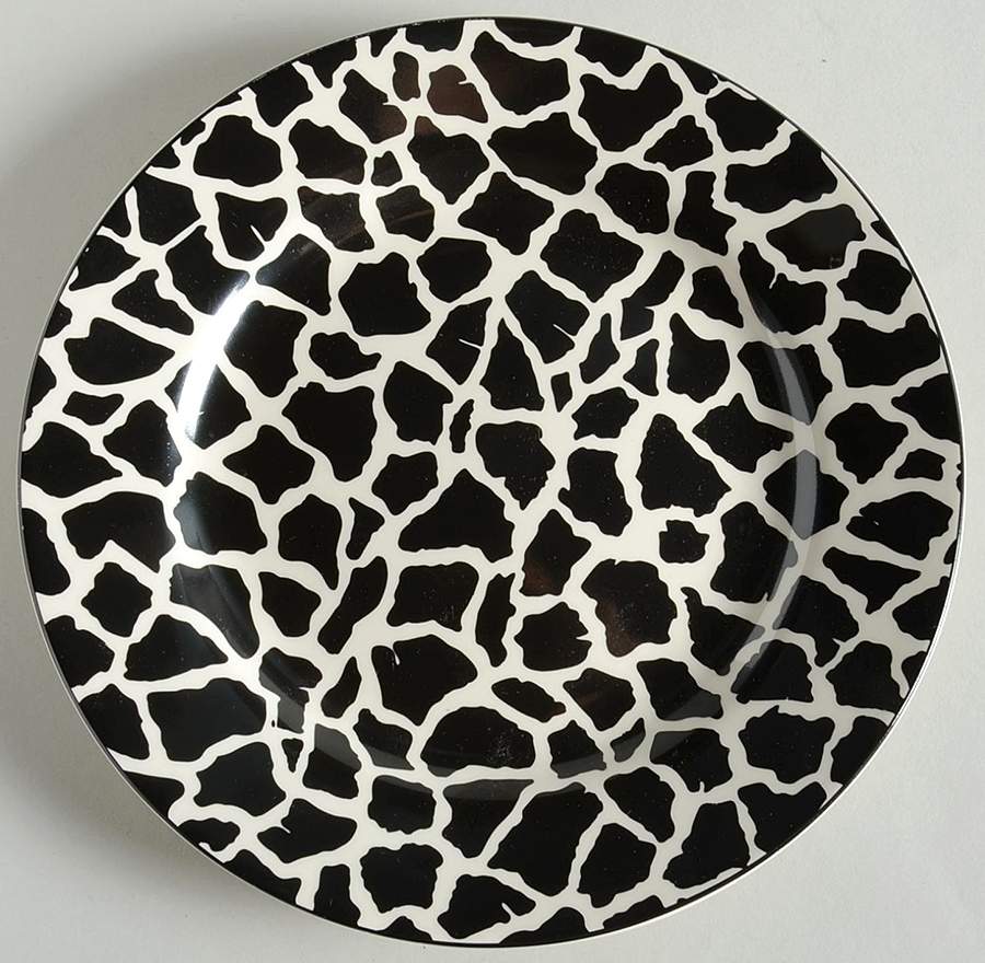 Safari Salad Plate by American Atelier-1