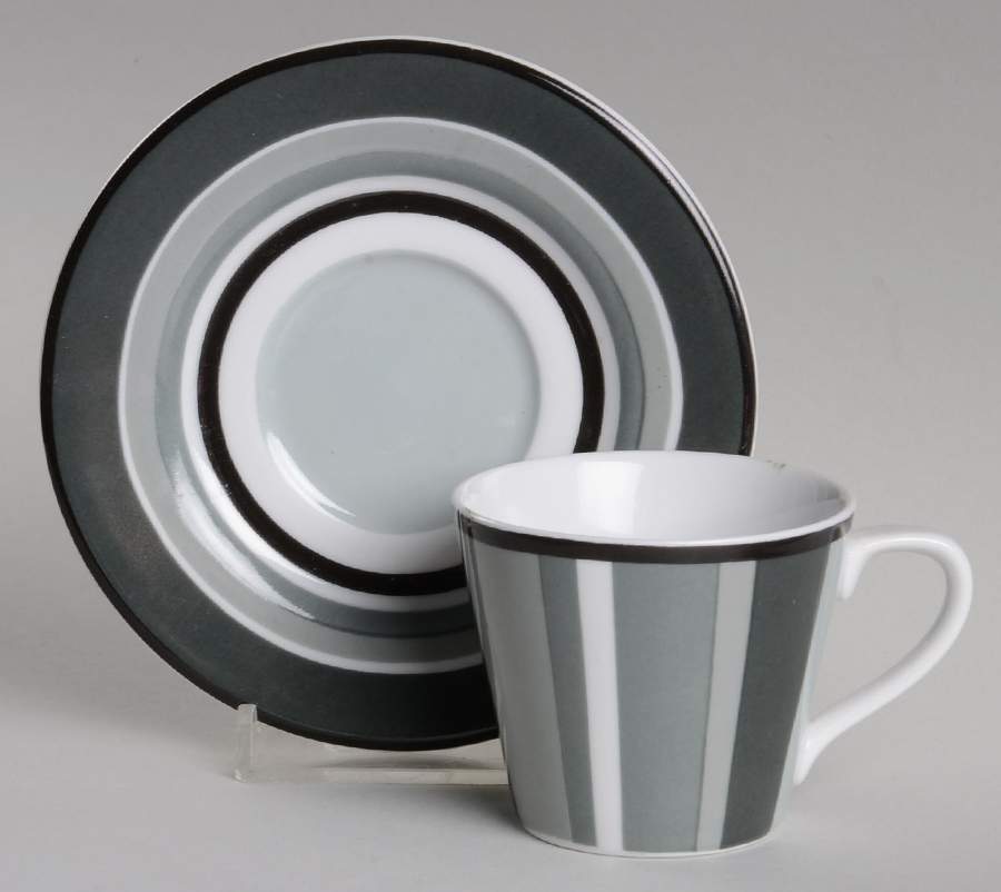 Nina Flat Demitasse Cup & Saucer Set by 222 Fifth (PTS)-1
