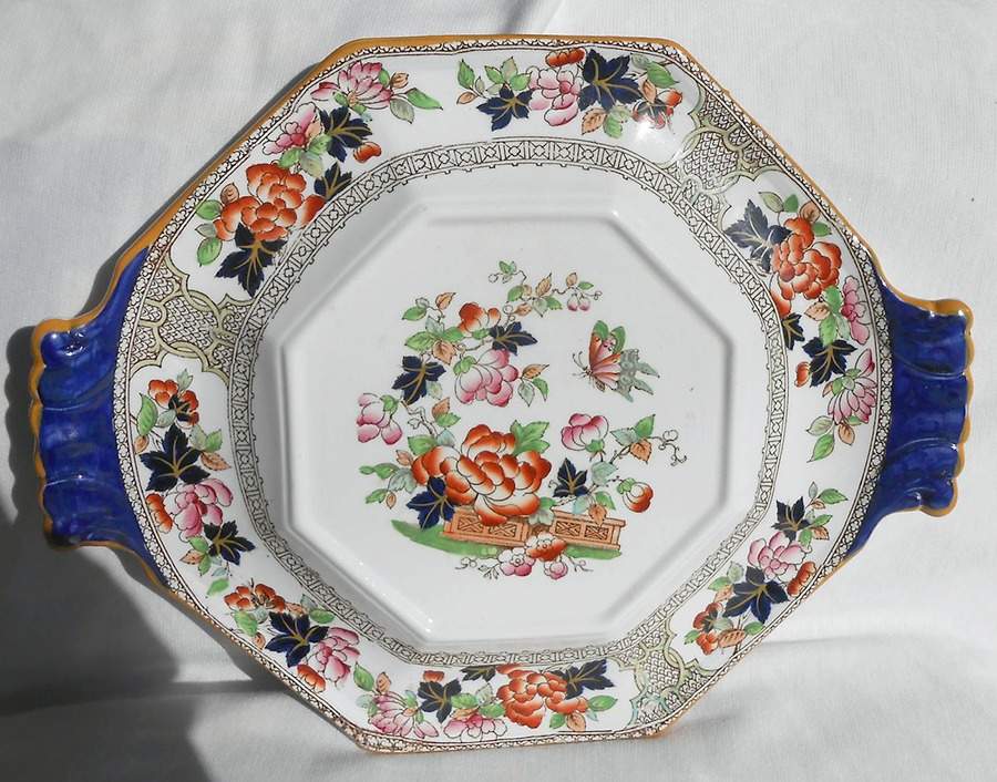 ADA199 Handled Cake Plate by Adams China-1