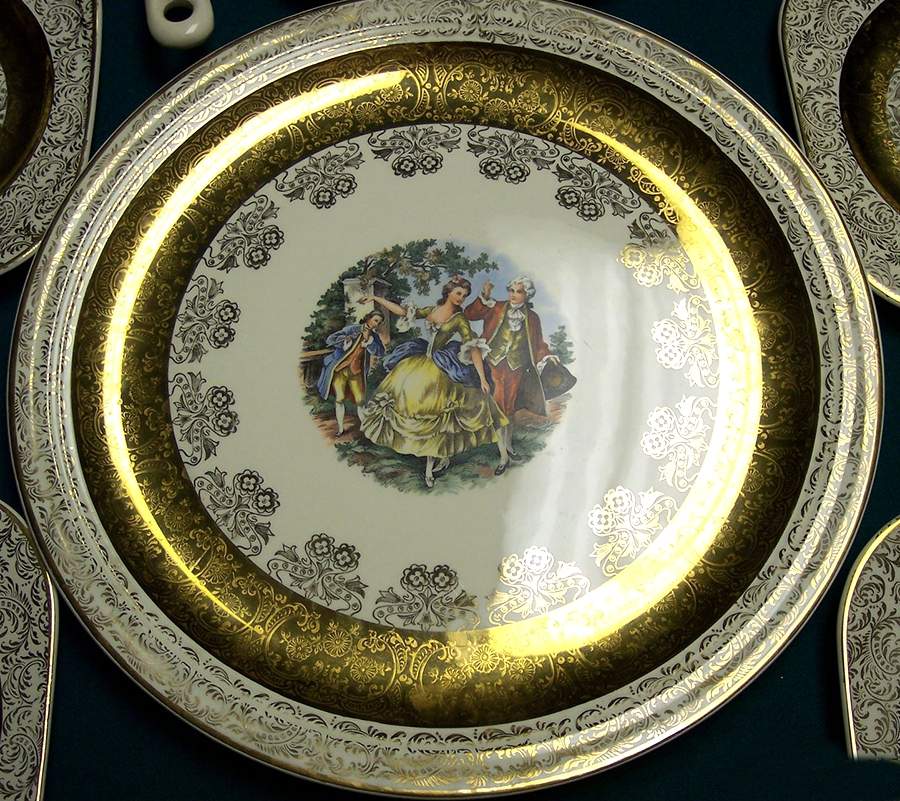 ATS91 Cake Plate by Atlas China (NY)-1