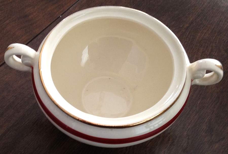 ATS92 Sugar Bowl No Lid by Atlas China (NY)-1