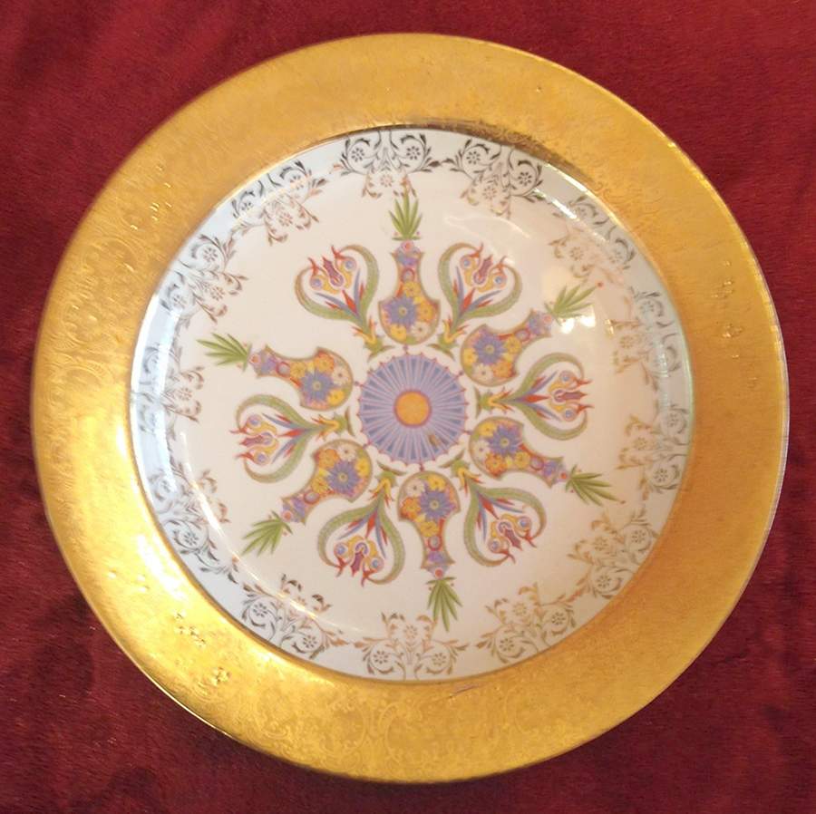 ATA45 13" Chop Plate (Round Platter) by Atlas China Co-1